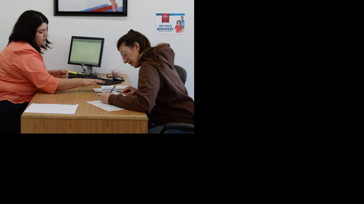 
Kathleen Johnson was at Liberty Tax Service to see how the tax law changes would affect her.
