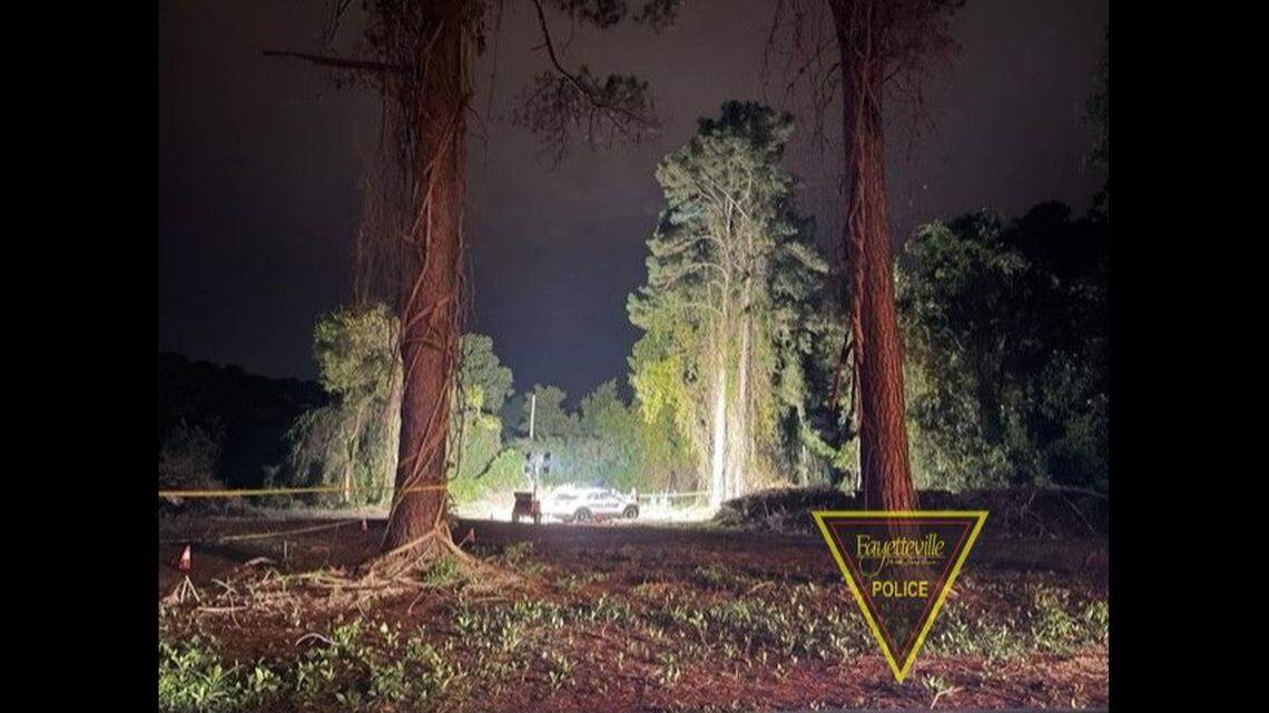 A woman’s body was found in a wooded area in Fayetteville, North Carolina on Oct. 11, police said.