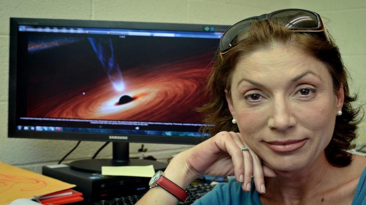 Laura Mersini-Houghton was among the international physicists who gathered in Stockholm, Sweden, to sort out the tangle of theories about black holes.