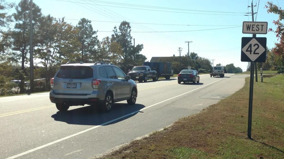 Contractors for the N.C. Department of Transportation will spend more than three years widening a 4.5-mile stretch of N.C. 42 from Glen Laurel Road in Clayton east to Buffalo Road. The work begins Monday, Oct. 29.