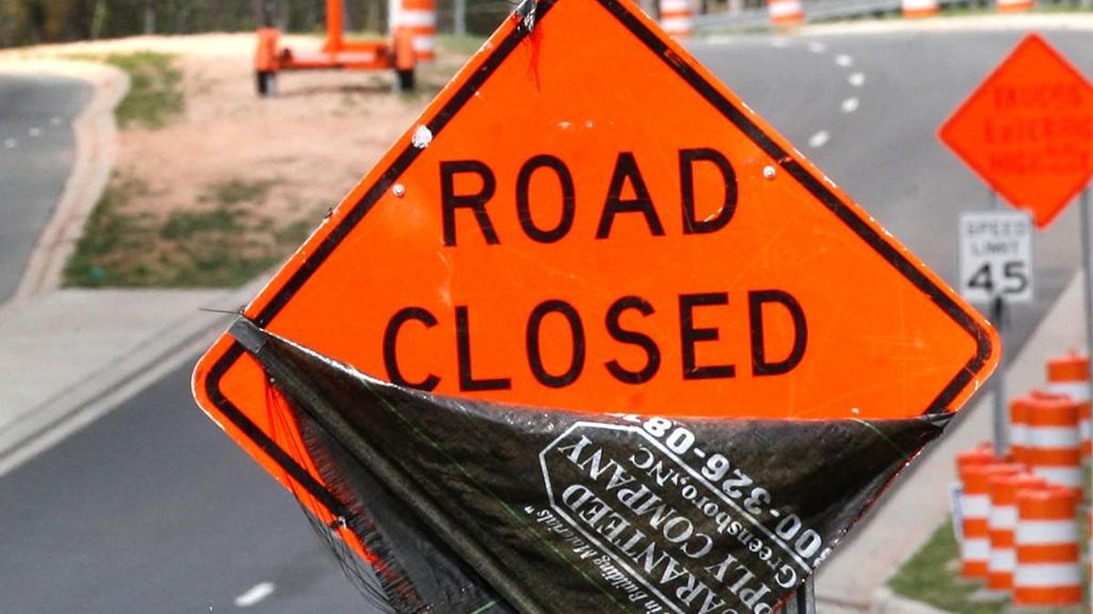 W. Chatham Street in downtown Cary is closed from the traffic circle to S. West Street due to a gas leak from road construction, police said Monday, Dec. 20, 2021.