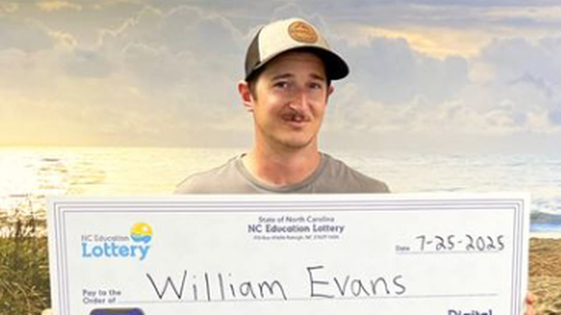 $1 lottery ticket turns into huge jackpot win for NC man who ‘trusted his gut’