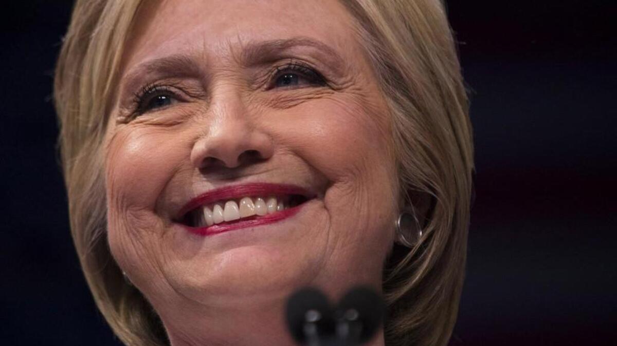 Hillary Clinton on Tuesday