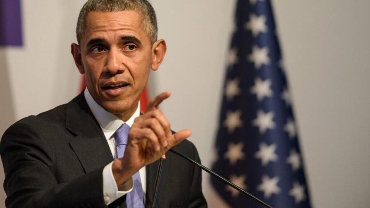 US President Barack Obama during a news conference following the G20 summit in Turkey. Obama said the United States had no precise intelligence warning of the Paris bombing and shooting attacks that have been claimed by Islamic State group jihadists.
