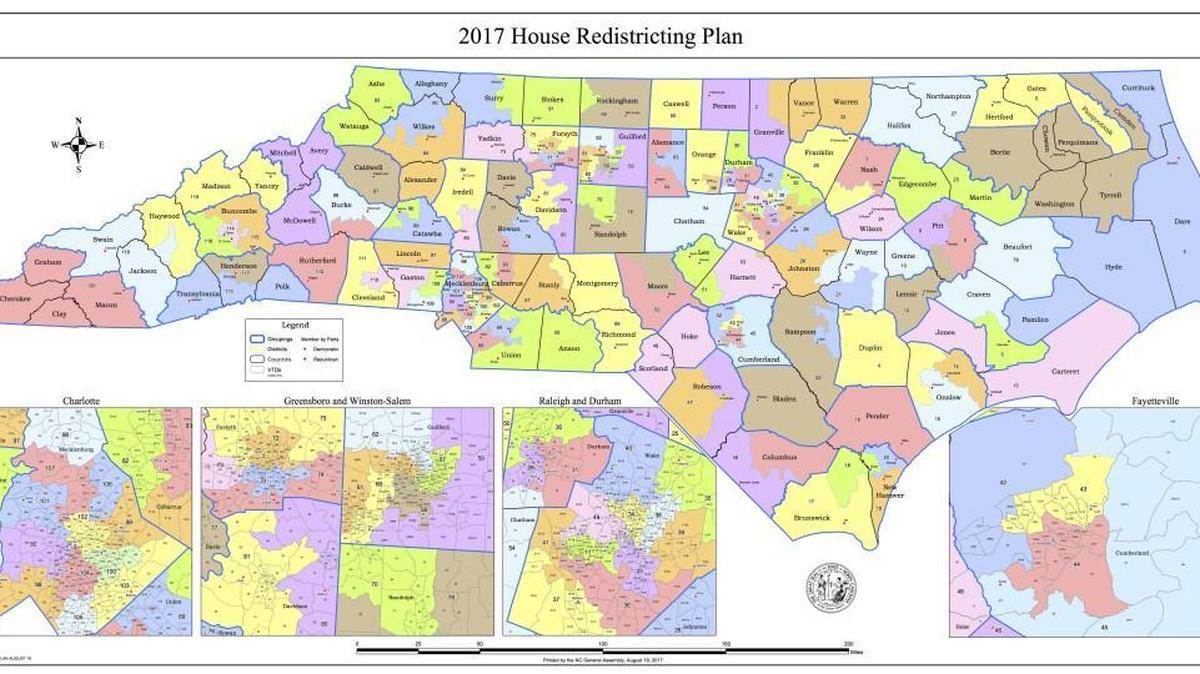 The proposed 2017 House redistricting plan. State lawmakers on Saturday released a new plan to redraw House districts. New Senate maps could be released Sunday.