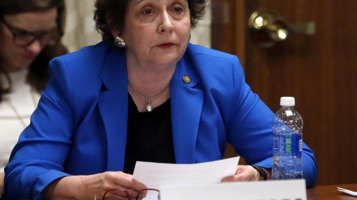 Sen. Trudy Wade (R-Guilford County) is backing two bills that would cut newspapers’ revenue and drive up their employee costs.
