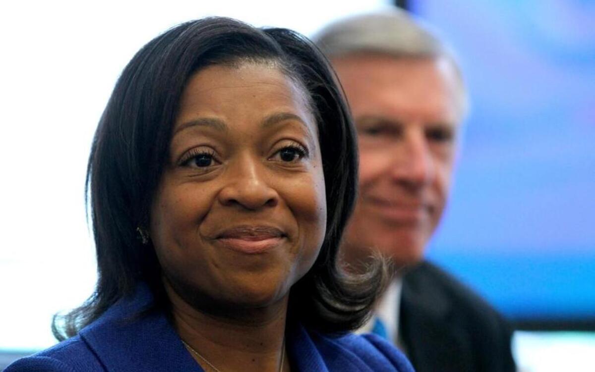 Stacey Franklin Jones stepped down as chancellor of Elizabeth City State University shortly after the audit began.