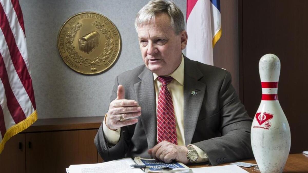North Carolina Treasurer Dale Folwell says the State Health Plan needs to change the way it reimburses health care providers to reduce costs.