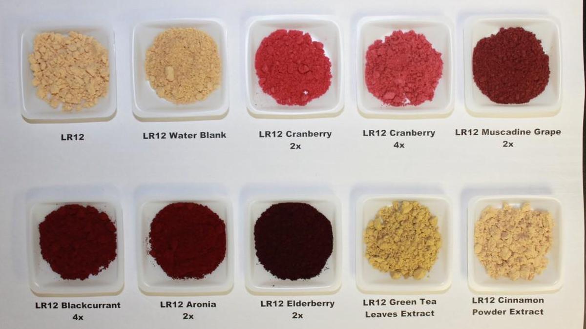 Researchers at N.C. State mixed peanut flour with extracts from a series of polyphenol-rich plants, such as cranberries and grapes. Other foods high in polyphenols are berries, herbs and spices, nuts and flaxseed, vegetables and olives. Polyphenol in skin creams can help protect your skin from pollutants and toxins.
