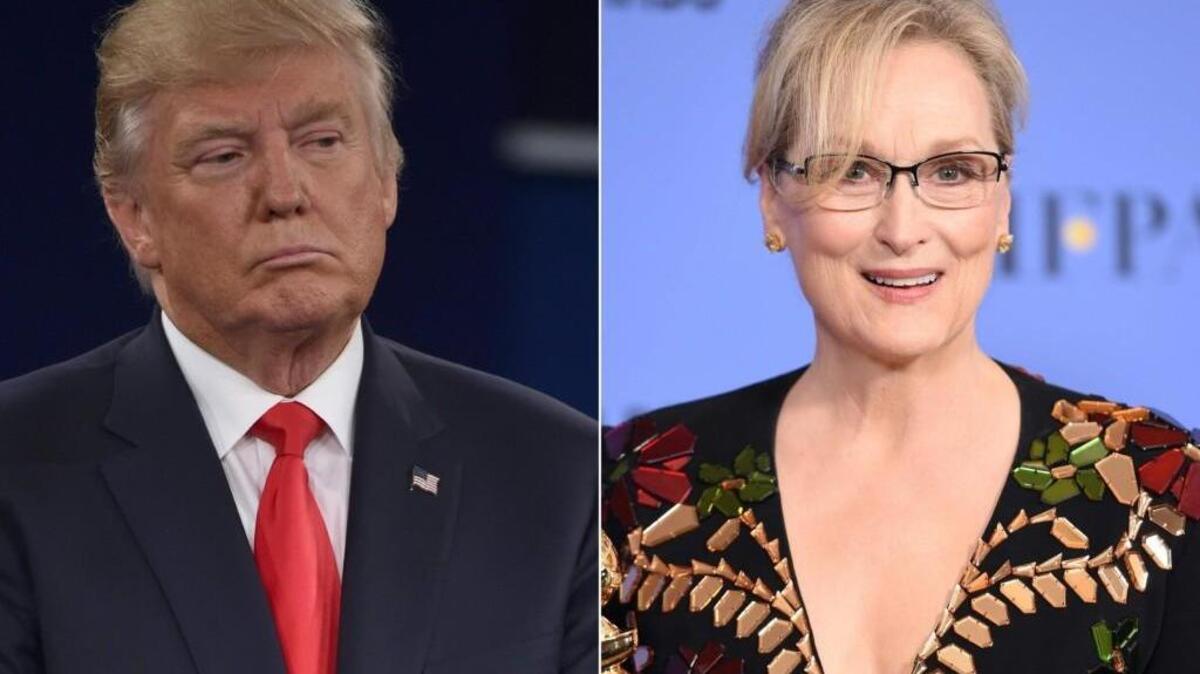 Donald Trump, Meryl Streep