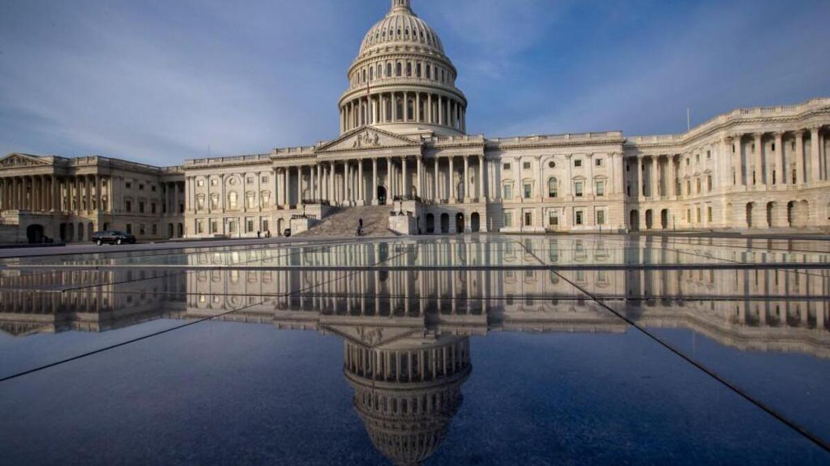 This Jan. 3 photo shows the Capitol in Washington. The government is financed through Friday, Jan. 19, and another temporary spending bill is needed to prevent a partial government shutdown after that.