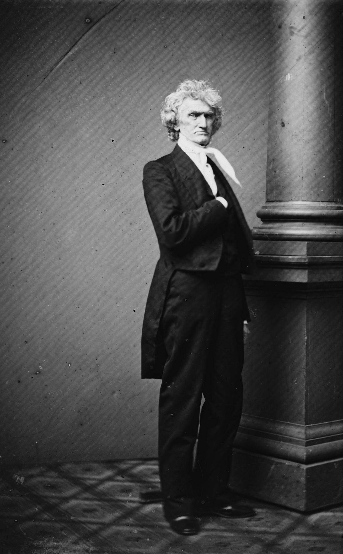 Photo from 1860 shows Thomas Ruffin, who was Chief Justice of the North Carolina Supreme Court from 1833 to 1852.