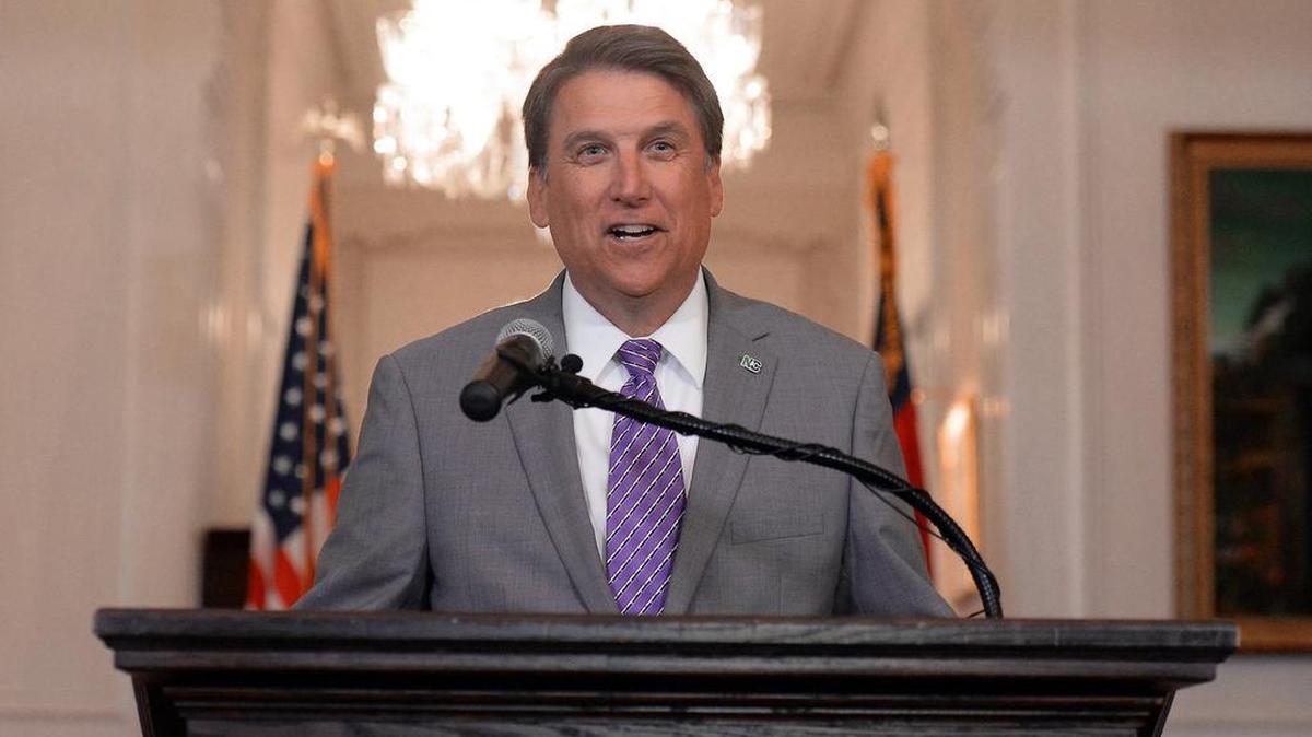 NC Gov. Pat McCrory