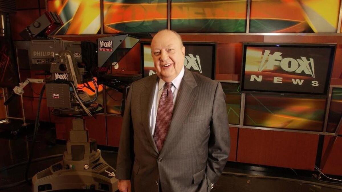 In 2006, CEO Roger Ailes posed at Fox News in New York. Ailes did everything in his power to kill Obamacare, signing off on endless segments and news stories that talked up the law’s difficulties and downplayed its successes.