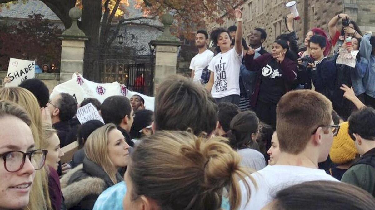 Today’s college students, including those at Yale University, are increasingly sensitive about certain topics due to their sensitive parents’ child-rearing.
