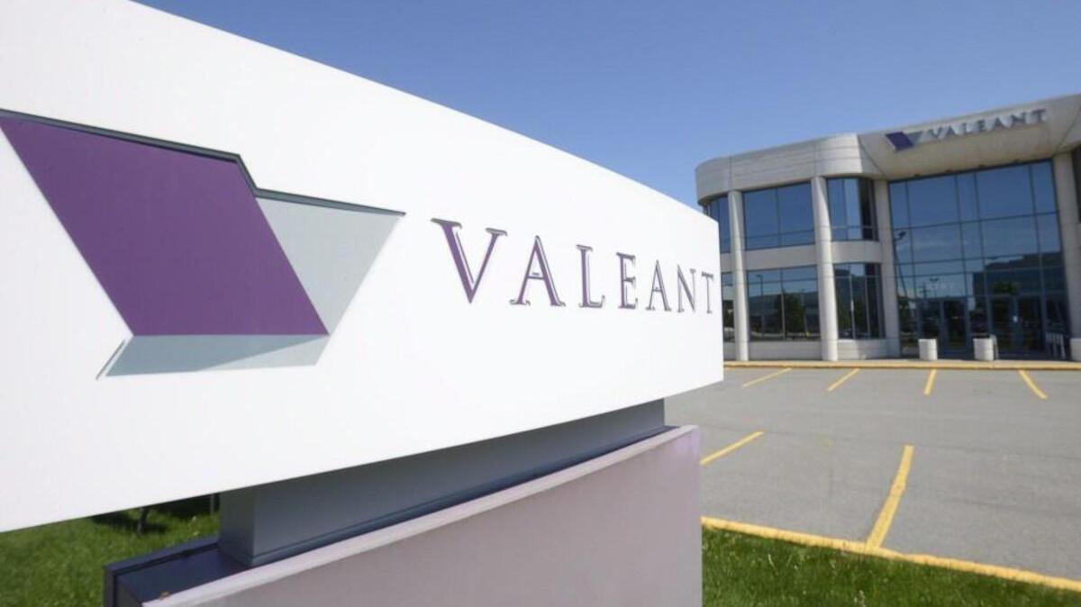The head office of Valeant Pharmaceuticals in Montreal.