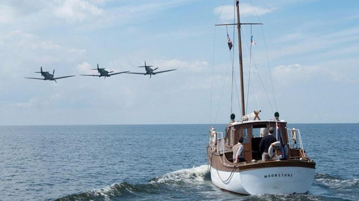 A scene from Christopher Nolan's "Dunkirk."