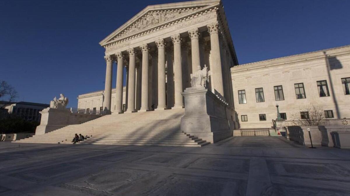 The Supreme Court Building in Washington.