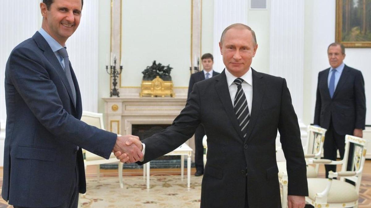Syrian President Bashar Assad and Russian President Vladimir Putin