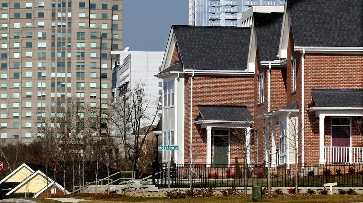 Townhouses at Walnut Terrace in Raleigh, which opened in 2015, has 292 townhouse, houses and apartments. Just less than half is traditional public housing with the rest leased at market rates, from $775 to $1,100 per month.