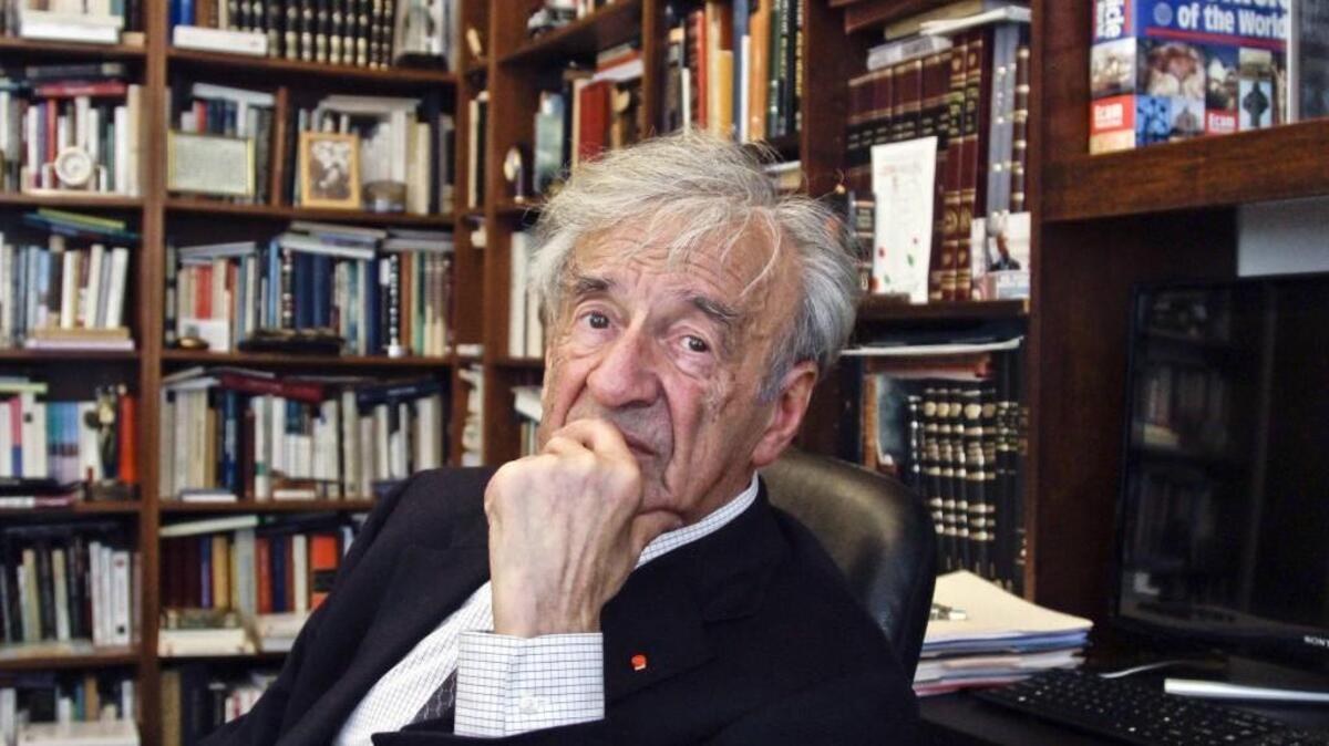 Elie Wiesel in 2012