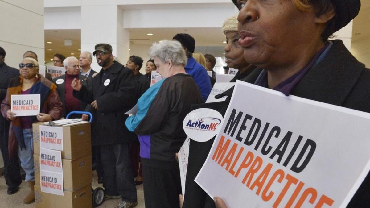 
Venice Clark, 66, was one of the activists who delivered 25,000 petition signatures from people across the state to Gov. McCrory’s Charlotte office in 2013 demanding that the General Assembly expand Medicaid.
