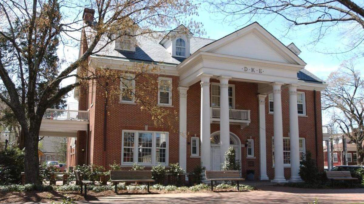 Jim Gray was a member of the Delta Kappa Epsilon (DKE) fraternity on S. Columbia St. in Chapel Hill.