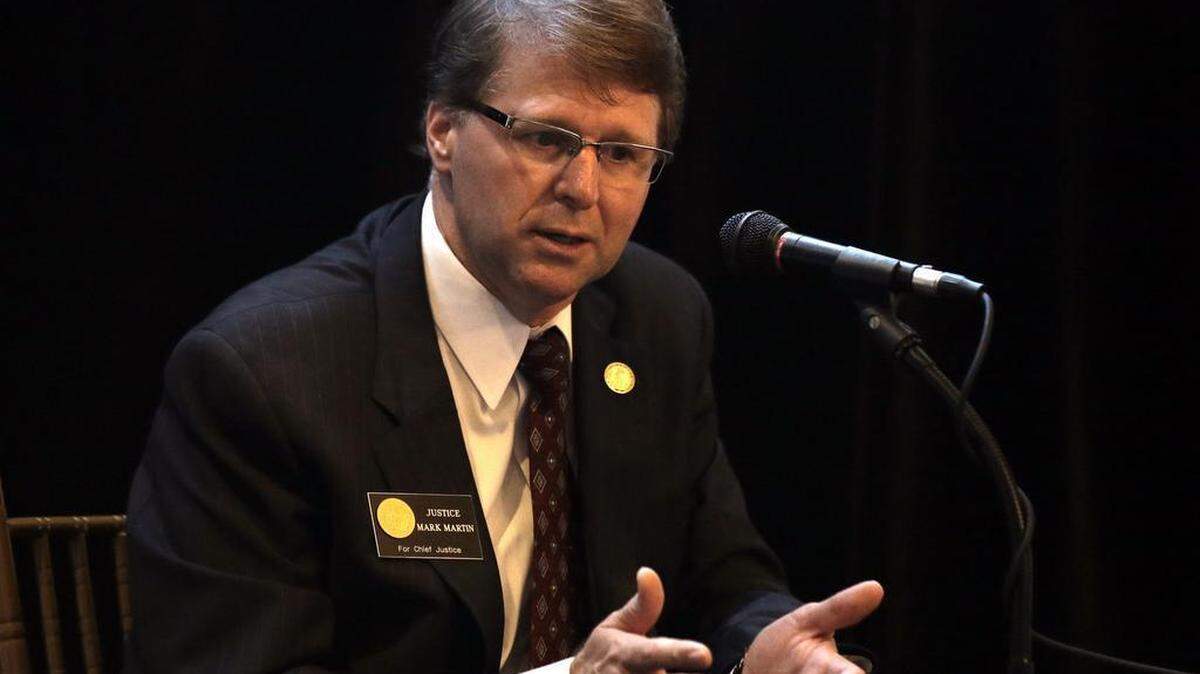 
Chief Justice Mark Martin 
