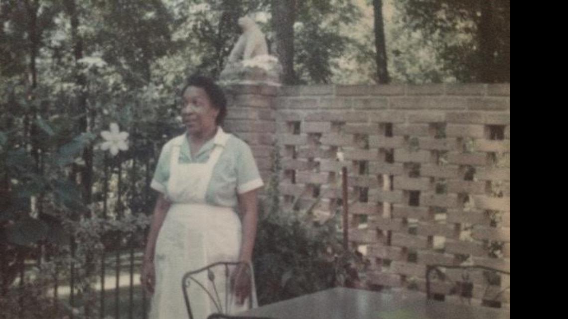 
Frances worked for my grandmother for many years. She fed us meals but could not eat at the table with us. She had a separate room with her own bathroom.
