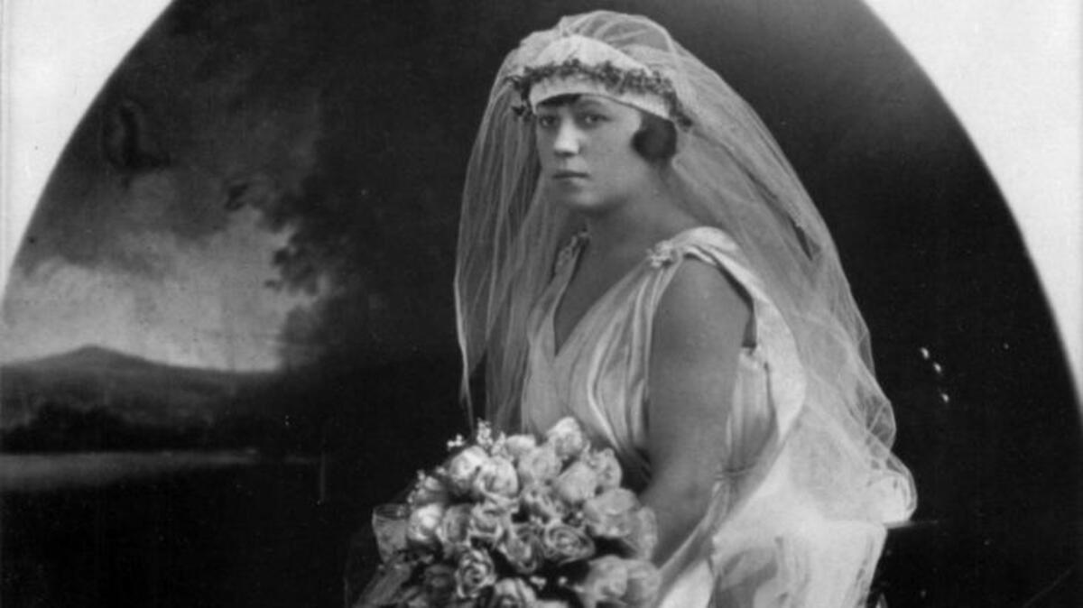 Marilyn Telen’s grandmother Freda Miller on her wedding day
