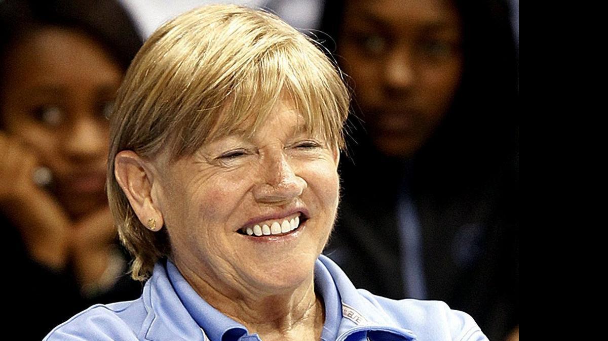
Sylvia Hatchell, head women’s basketball coach at UNC-Chapel Hill
