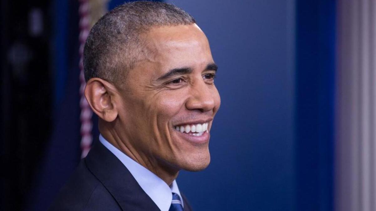 President Barack Obama during his last press briefing at the White House on Dec. 16.