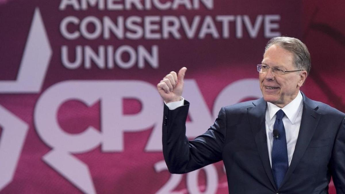 Wayne LaPierre, executive vice president of the National Rifle Association