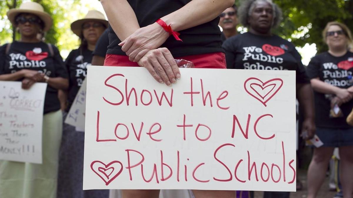 
“We need to make funding our schools a priority, make existing teachers feel valued and make teaching a desirable profession for new college graduates.”

