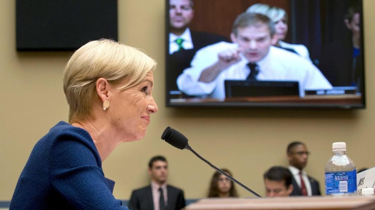 
Cecile Richards, the president of Planned Parenthood, was interrupted 44 times in her testimony before Congress.
