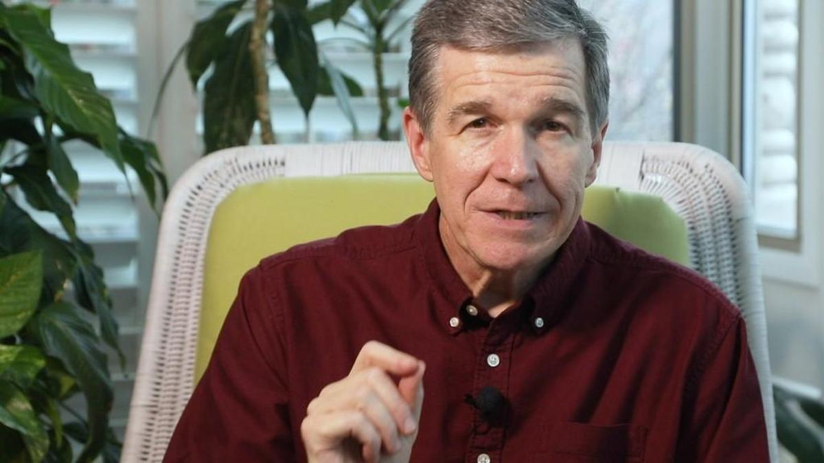 Gov. Roy Cooper announces a new rural economic development initiative.