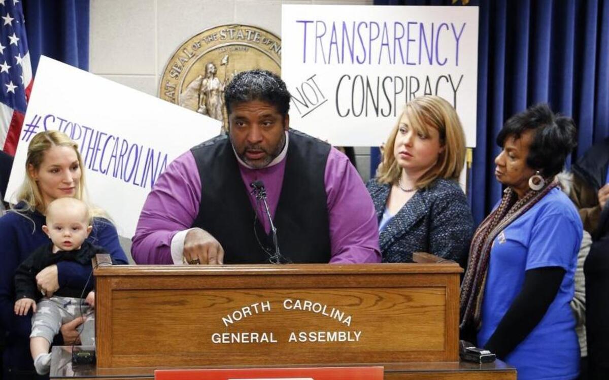 Rev. William Barber’s Moral Monday marches seem to have had little impact on the Republican leadership in the legislature.