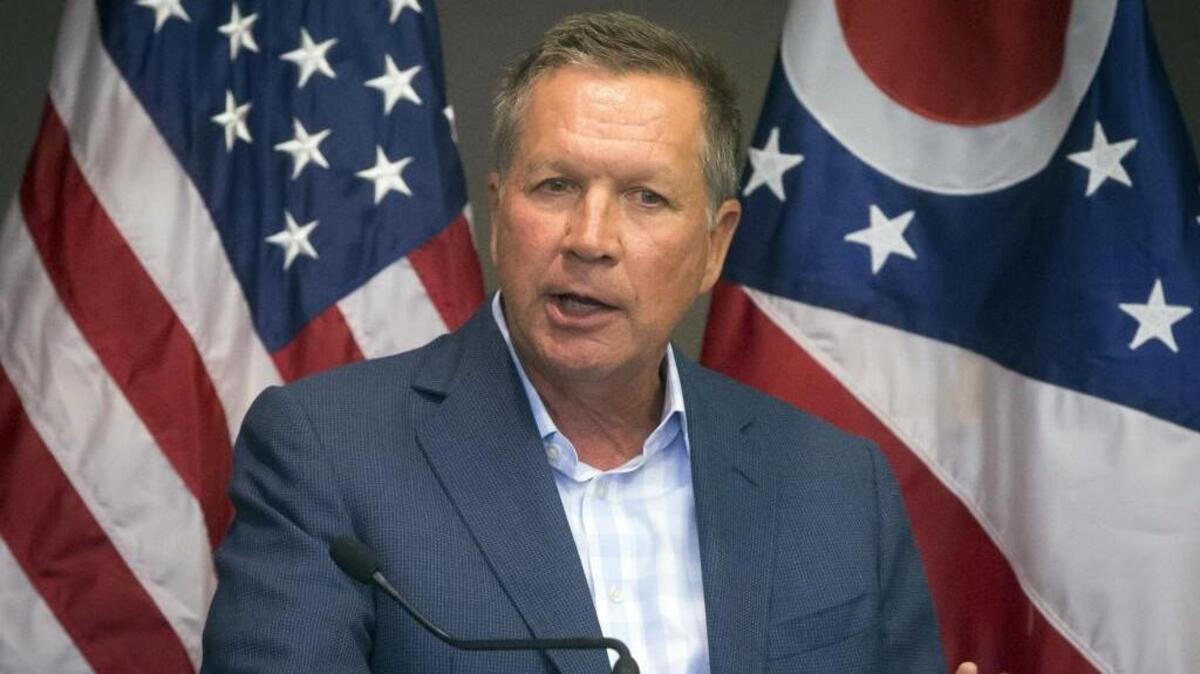 Polls showed Ohio Gov. John Kasich could soundly defeat Hillary Clinton