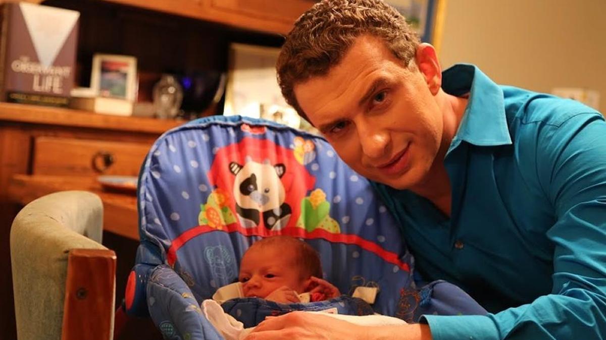 
Josh Levs and his daughter.
