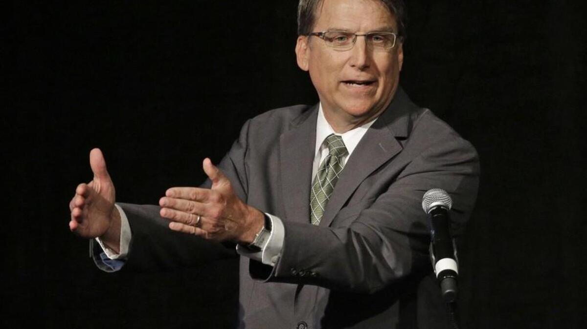 NC Gov. Pat McCrory continues to defend HB2
