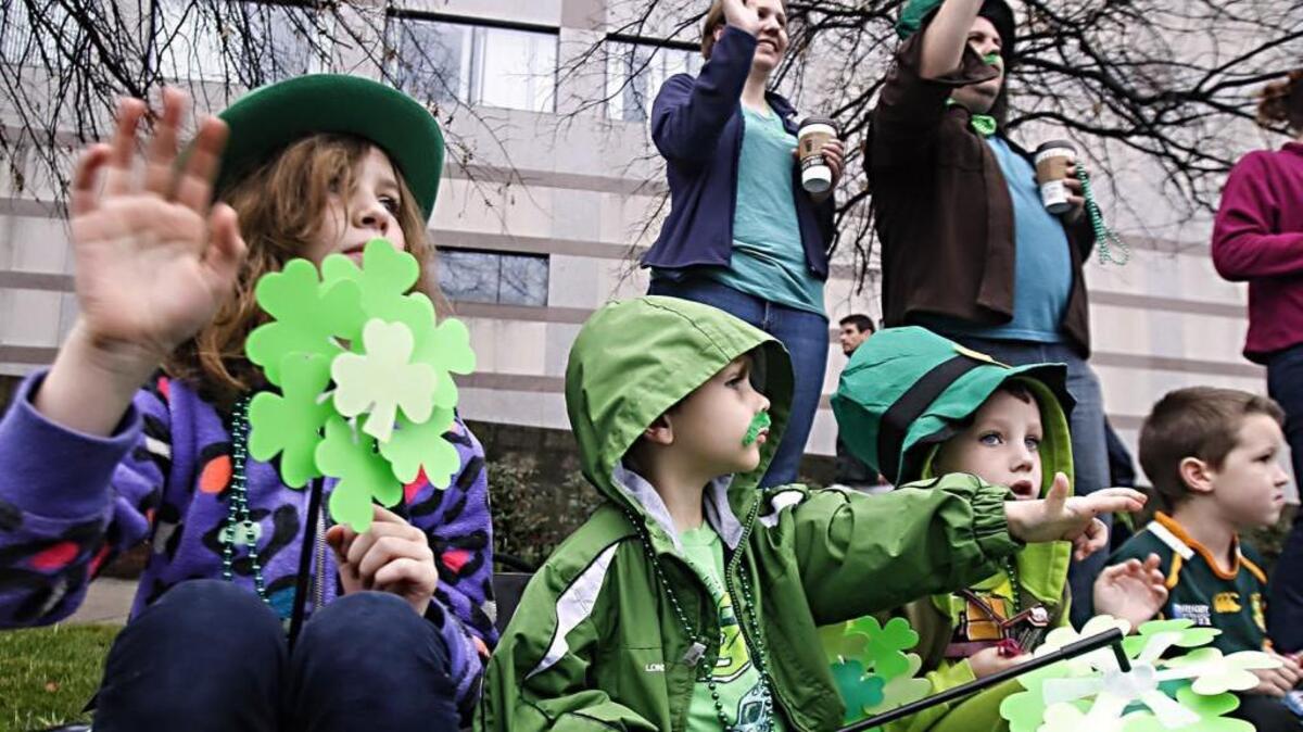 Last year’s St. Patrick’s Day parade in Raleigh