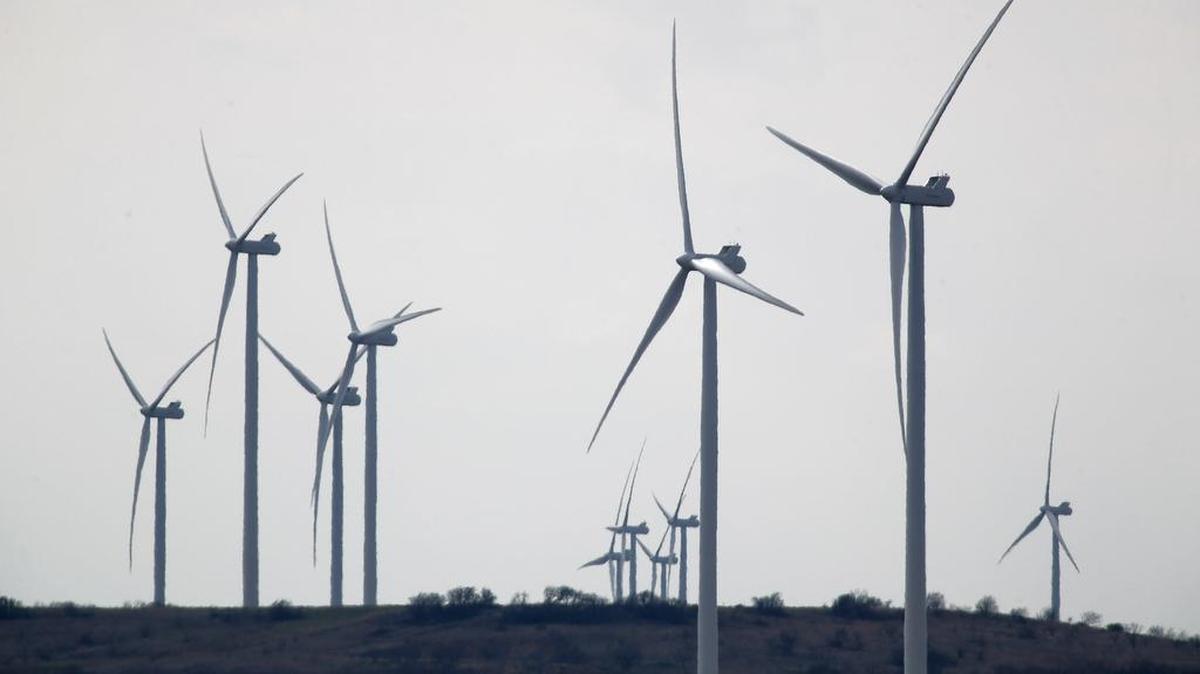 A 55-turbine wind farm opened in 2015 in Jacksboro, Texas. The intermittent nature of wind power is of no consequence. The wind is always blowing somewhere.