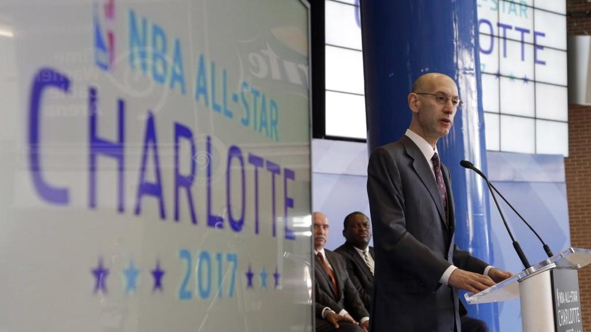 In 2015, NBA Commissioner Adam Silver announced Charlotte would be the site of the 2017 NBA All-Star basketball game. Because House Bill 2 limits anti-discrimination protections for lesbian, gay and transgender people, the NBA backed out.