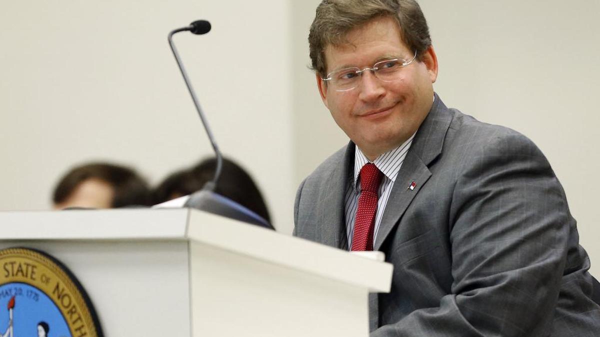 Rep. Nelson Dollar is a lead budget writer for the state House