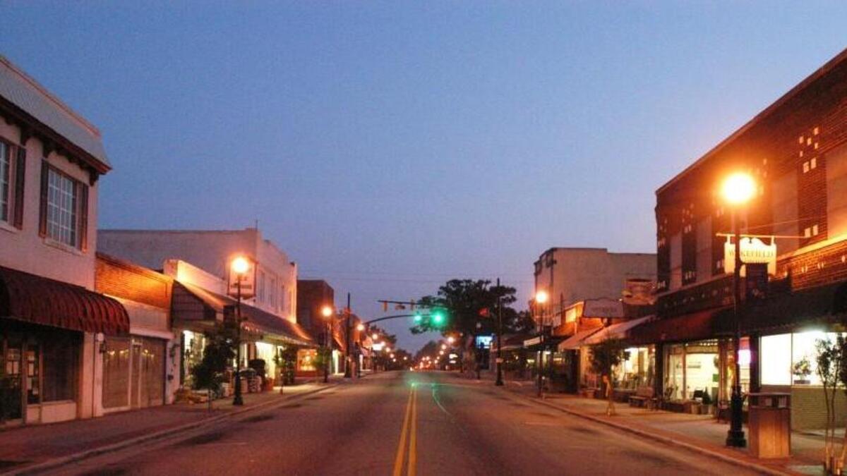Downtown Zebulon has benefited by industrial and residential development in the town encouraged by the local government.