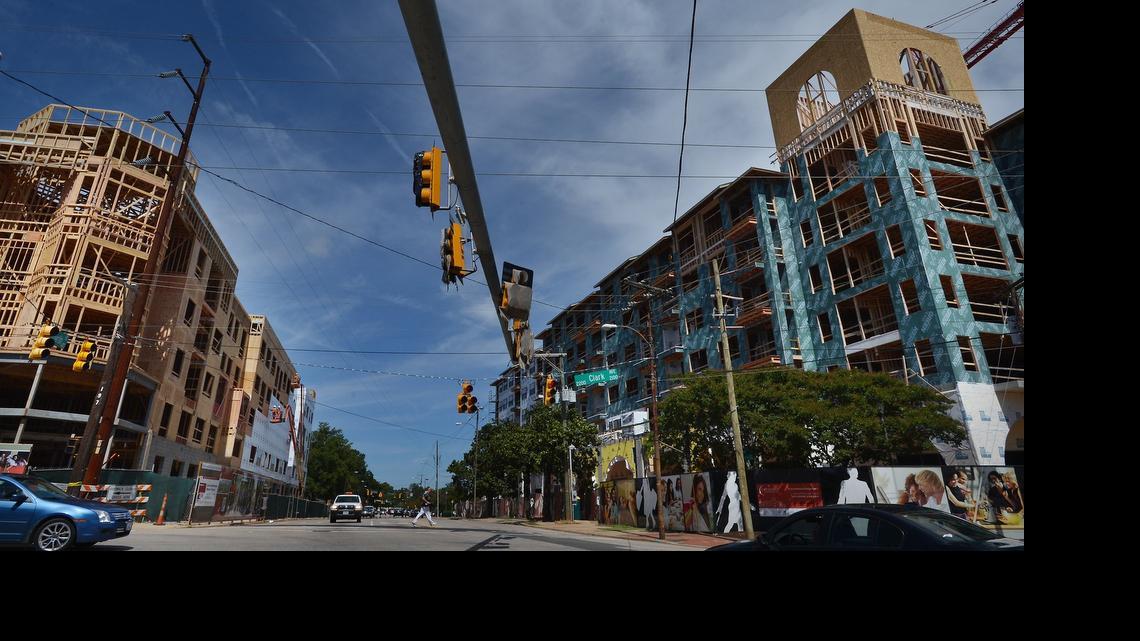 Recent construction in Raleigh’s Cameron Village