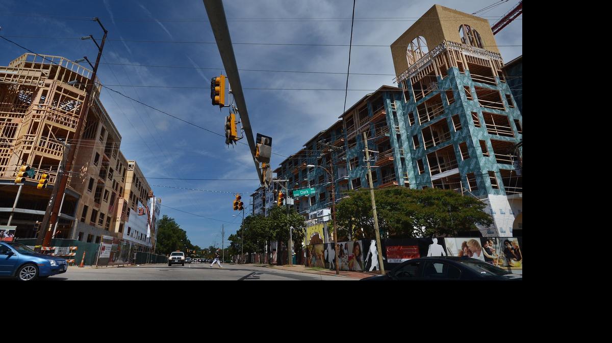Recent construction in Raleigh’s Cameron Village
