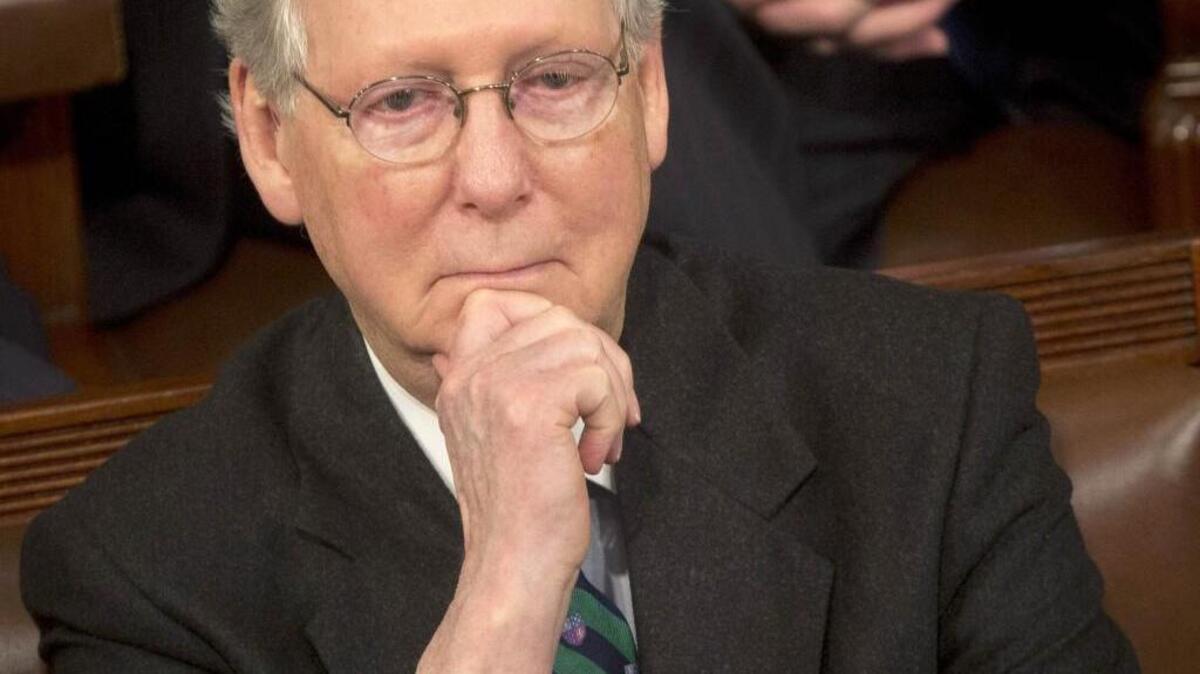 Senate Majority Leader Mitch McConnell, a Republican from Kentucky