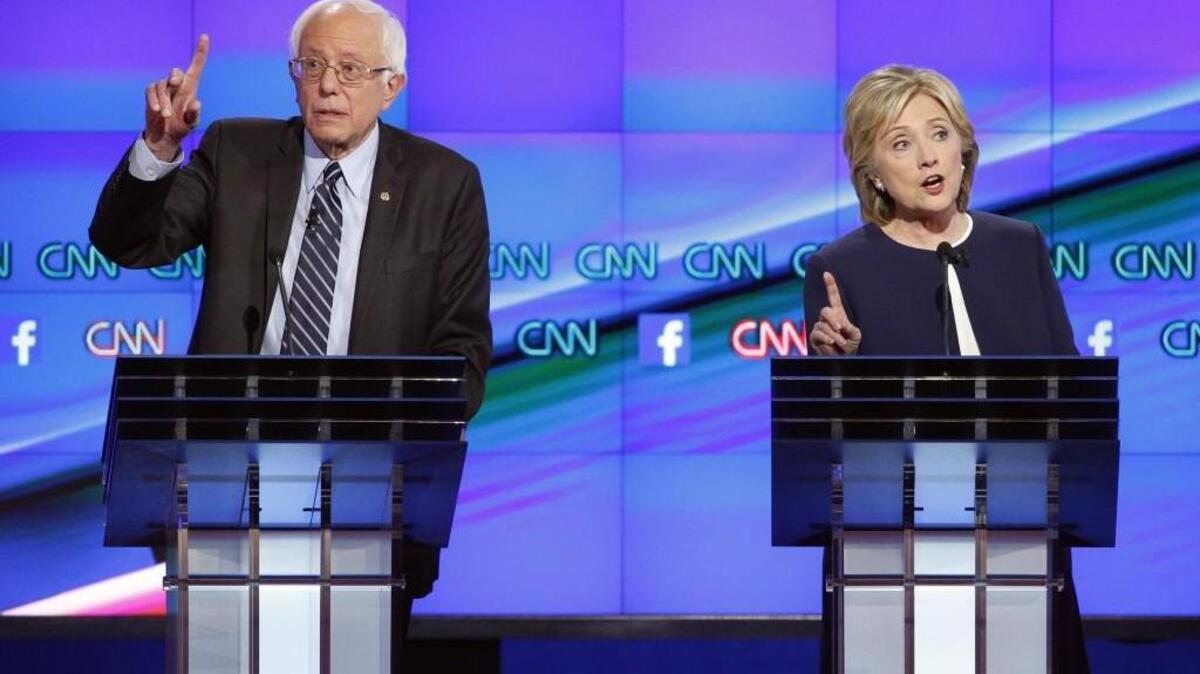 Democratic candidates are scheduled to debate again Saturday.
