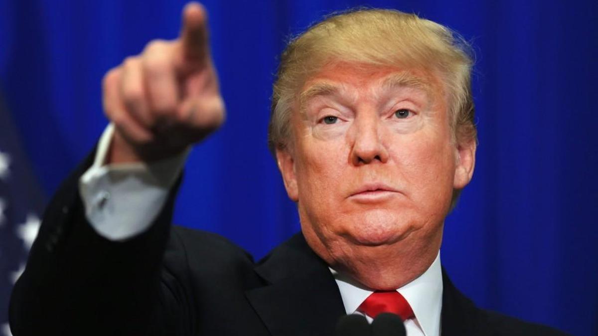 Republican presidential candidate Donald Trump